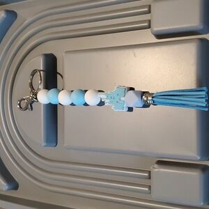 Cinderella's Castle Silicone key chain/Dangler with lobster claw clasp NEW